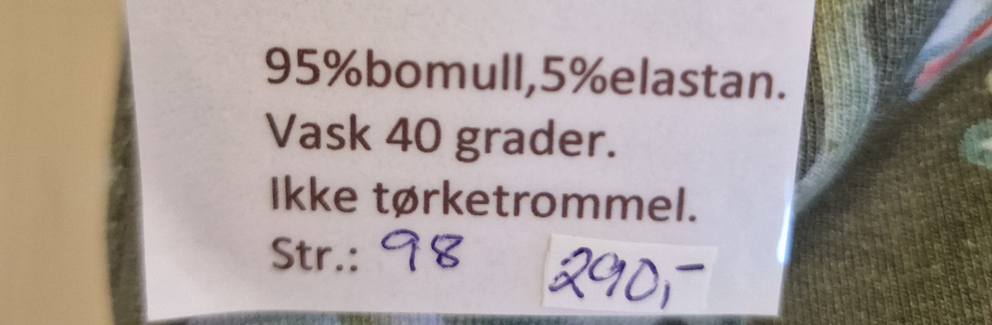 Bukse med dinosaur. Str. 98