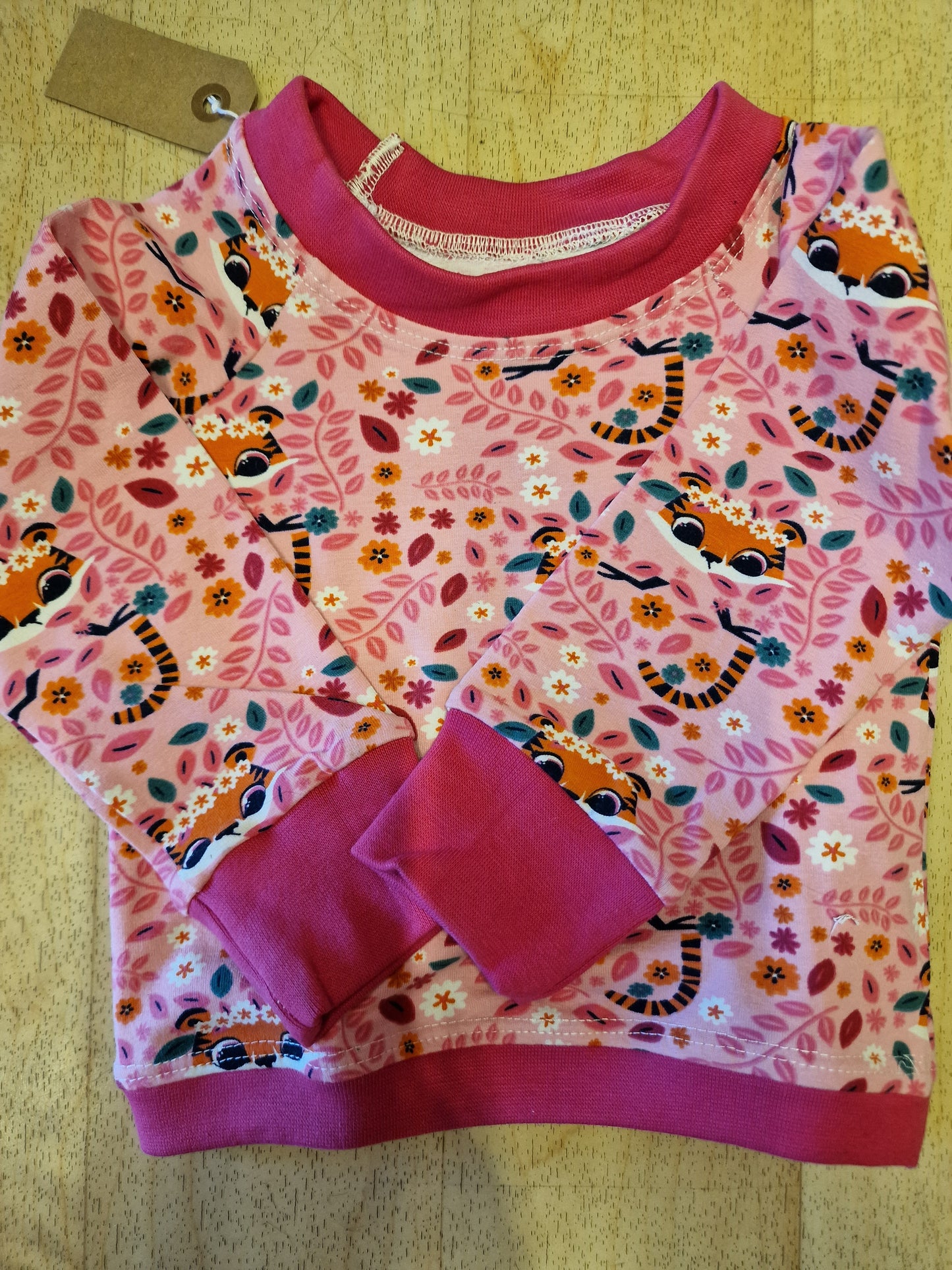 Rosa sett størrelse 68