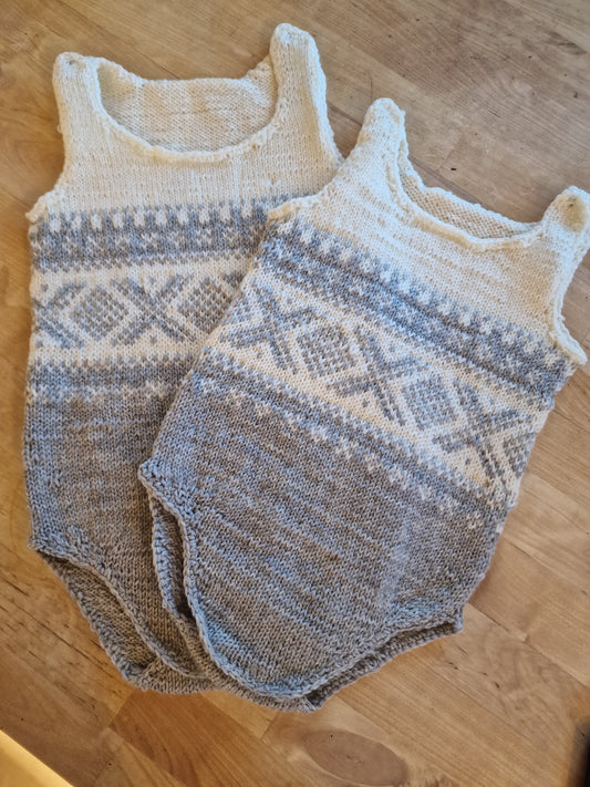 Baby body i 2 størrelser