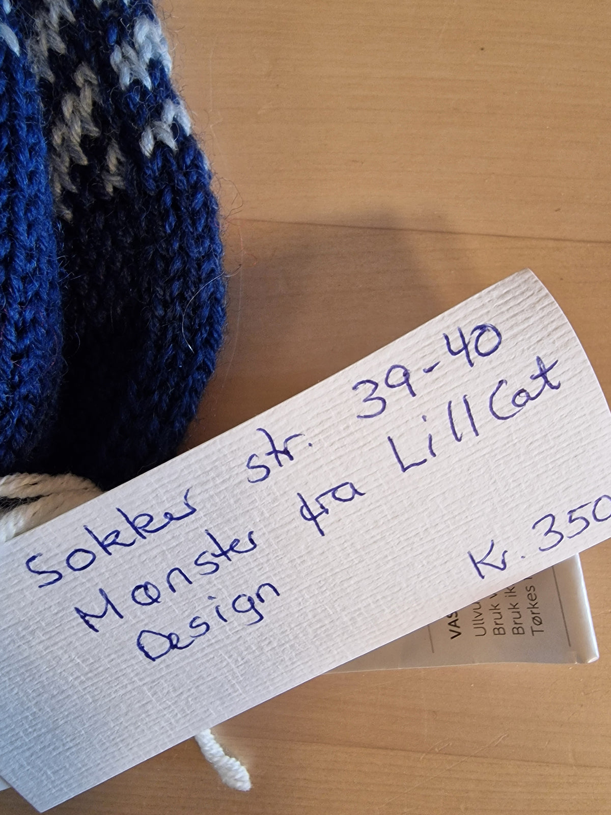 Flotte sokker med mønster