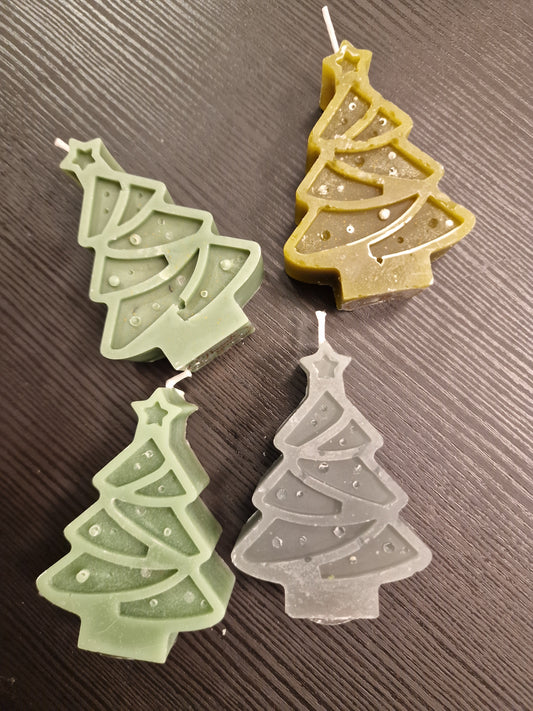 Små juletre lys.