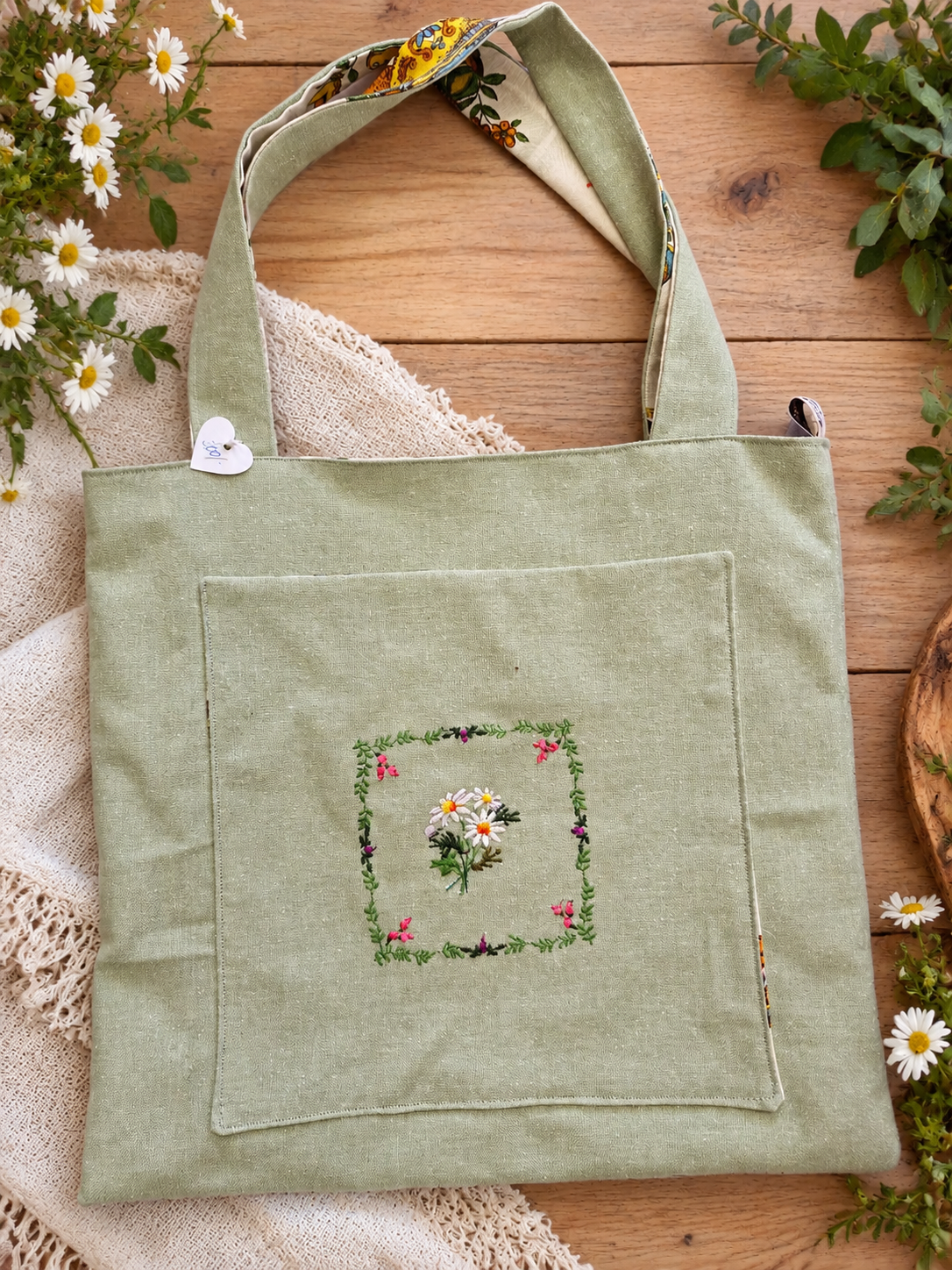 Veske med broderi