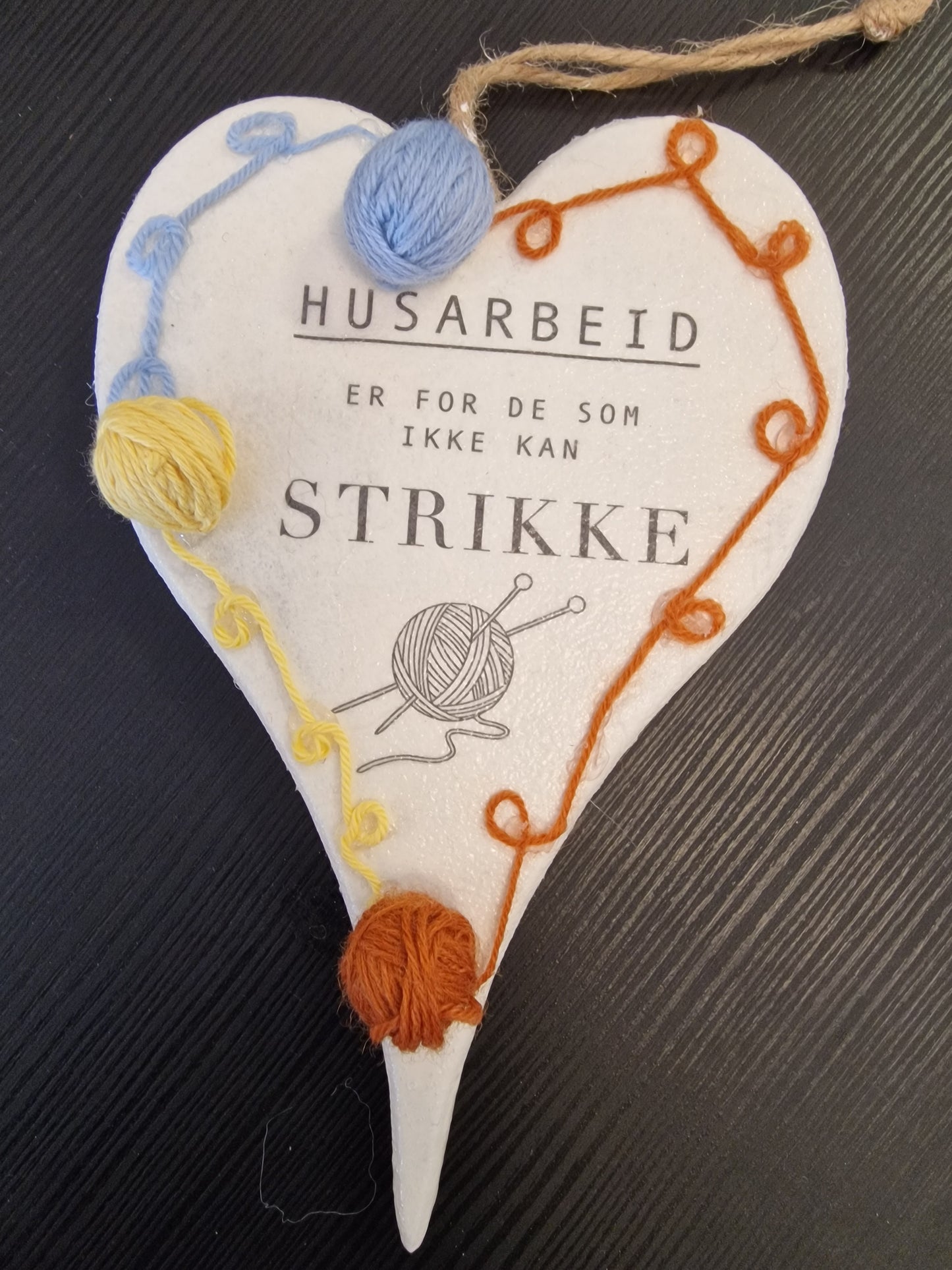 Skilt med tekst