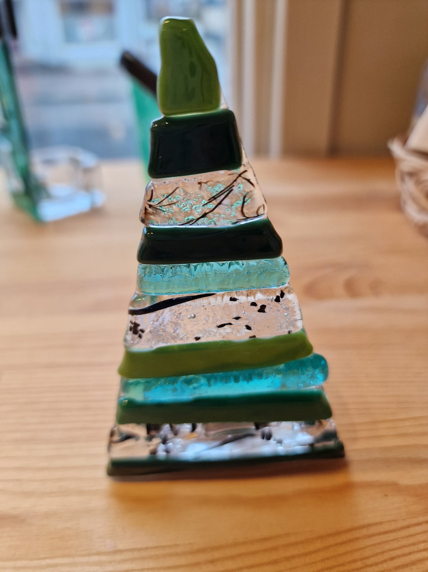 Telysholder juletre.