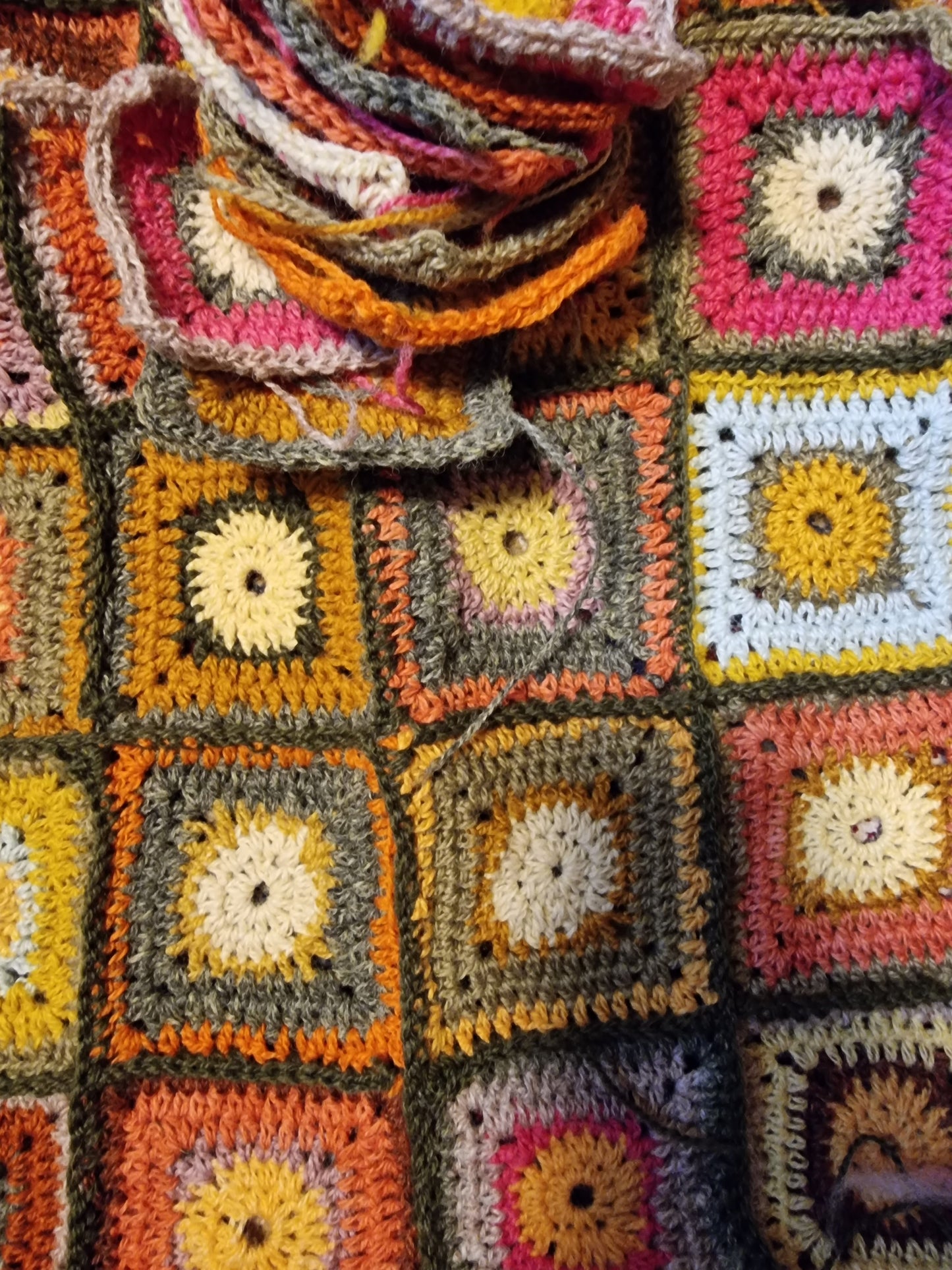 Oppskrift på heklete ruter