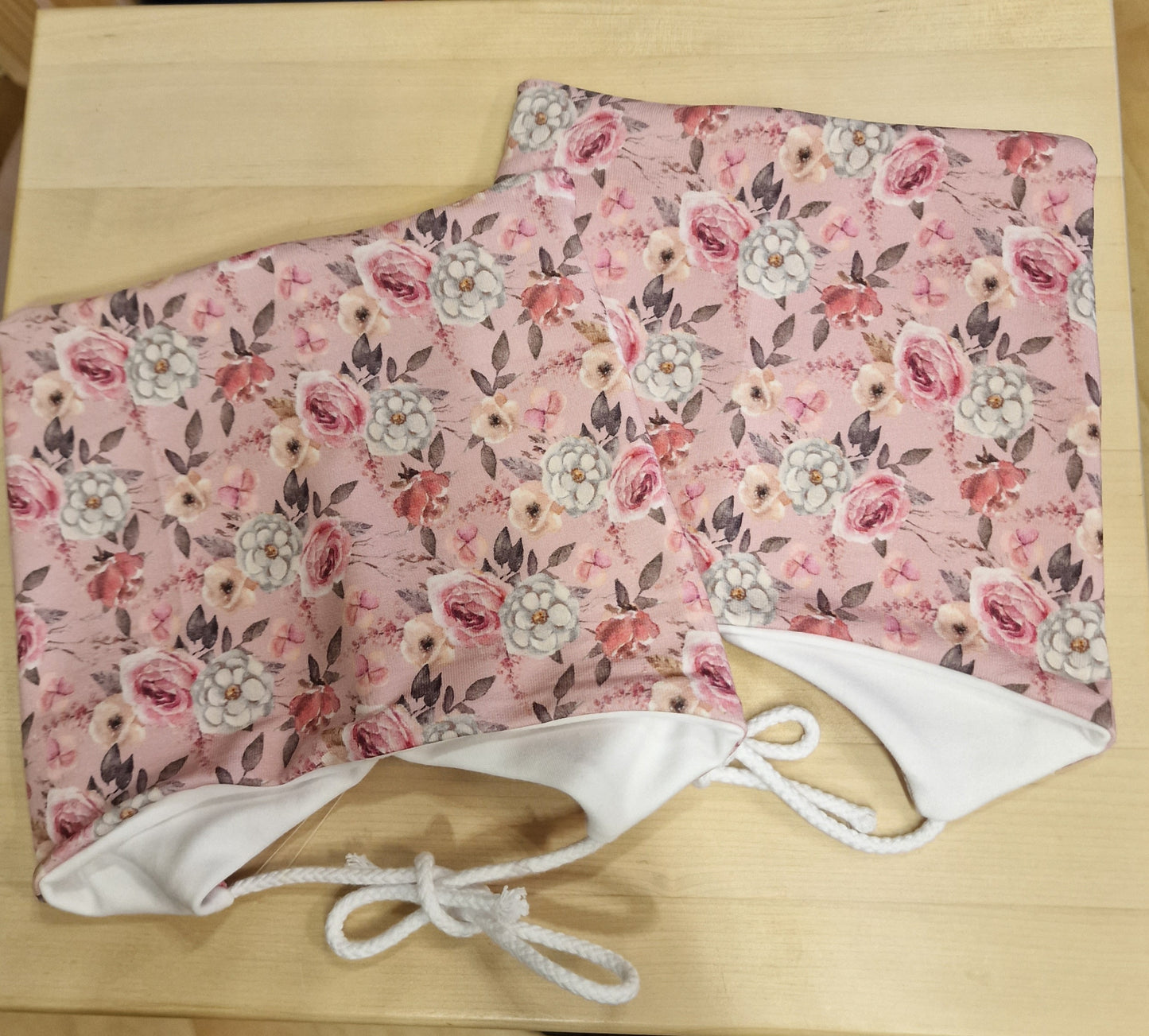 Firkant luer med blomster