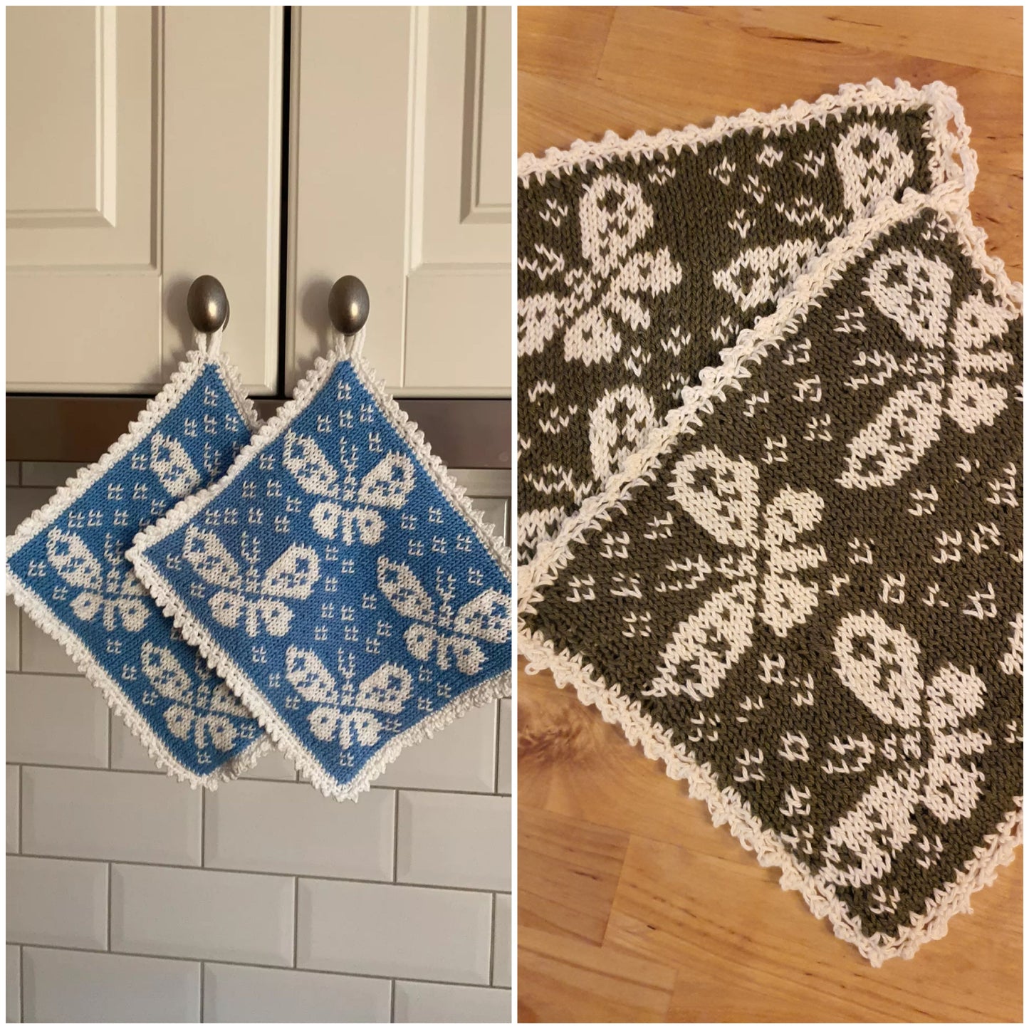 Sommerfugler på kjøkkenet.