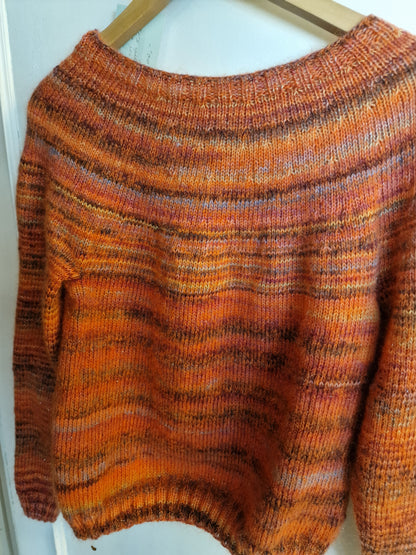 Lekker genser i 2 garnkvaliteter