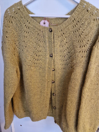 Peacock cardigan