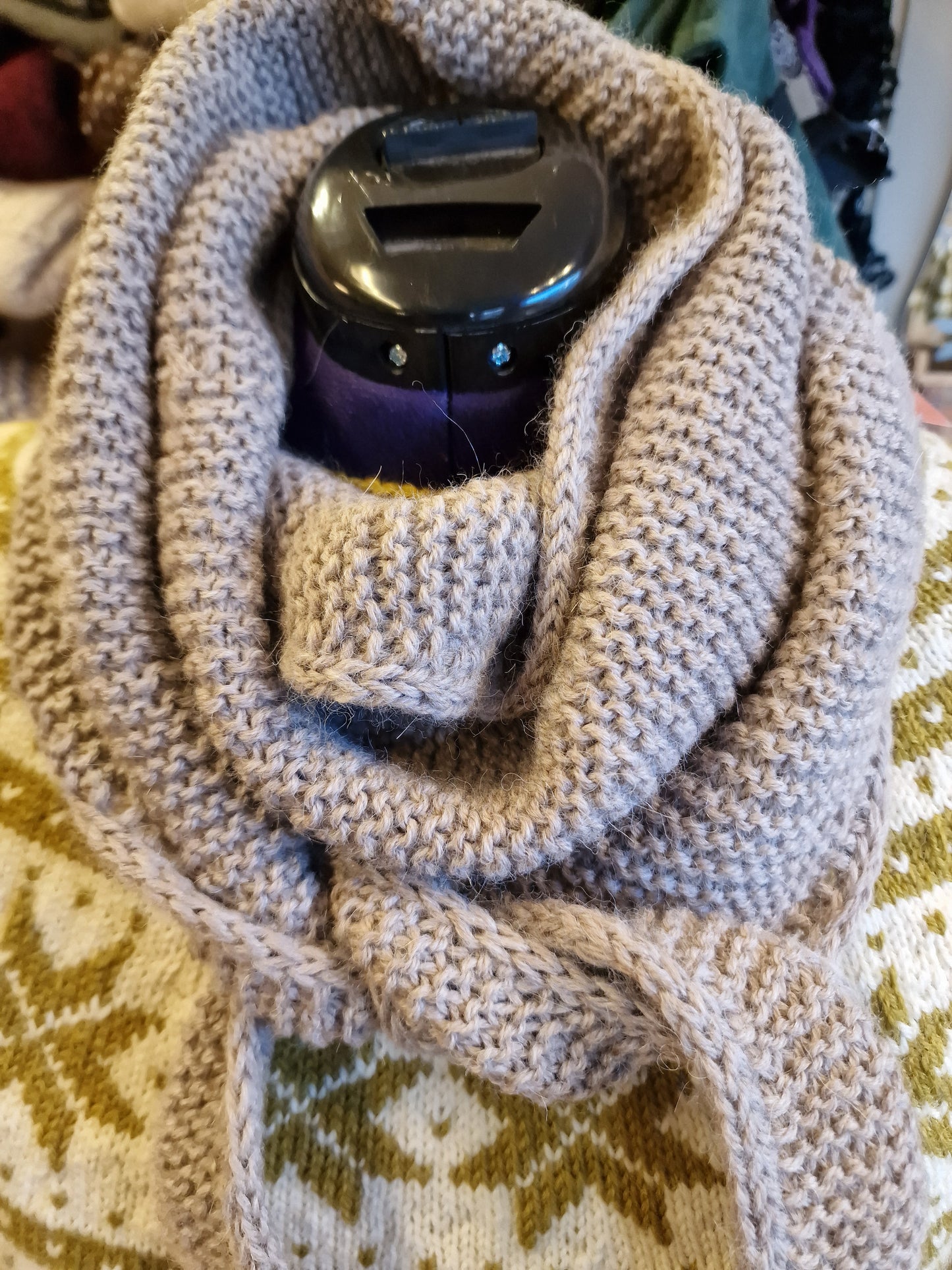 Sophia shawl størrelse M