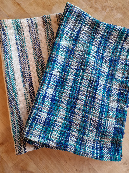 Vevde Håndklær. 2 pk