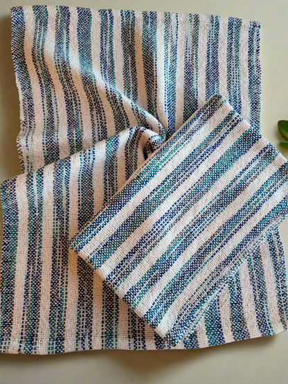 Vevde Håndklær. 2 pk