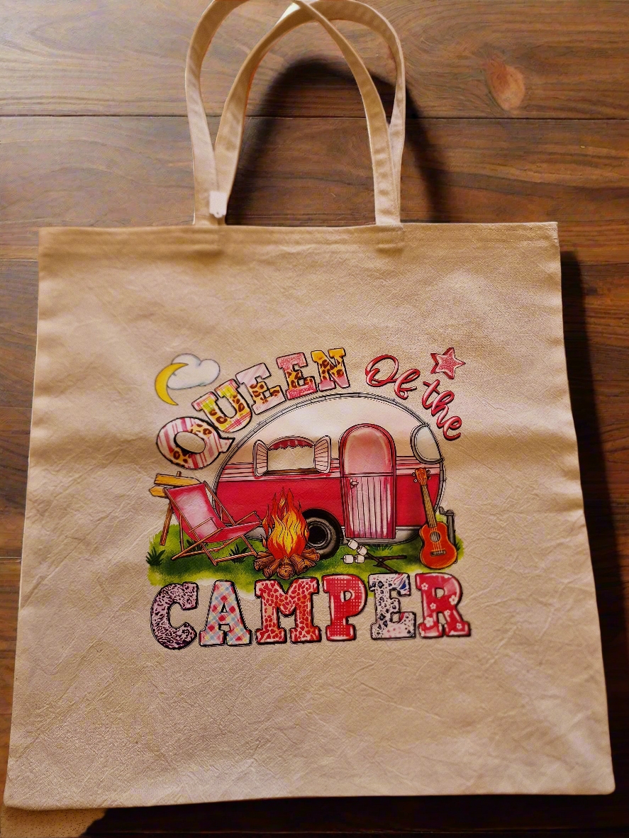 Handlenett. Queen of the camper.