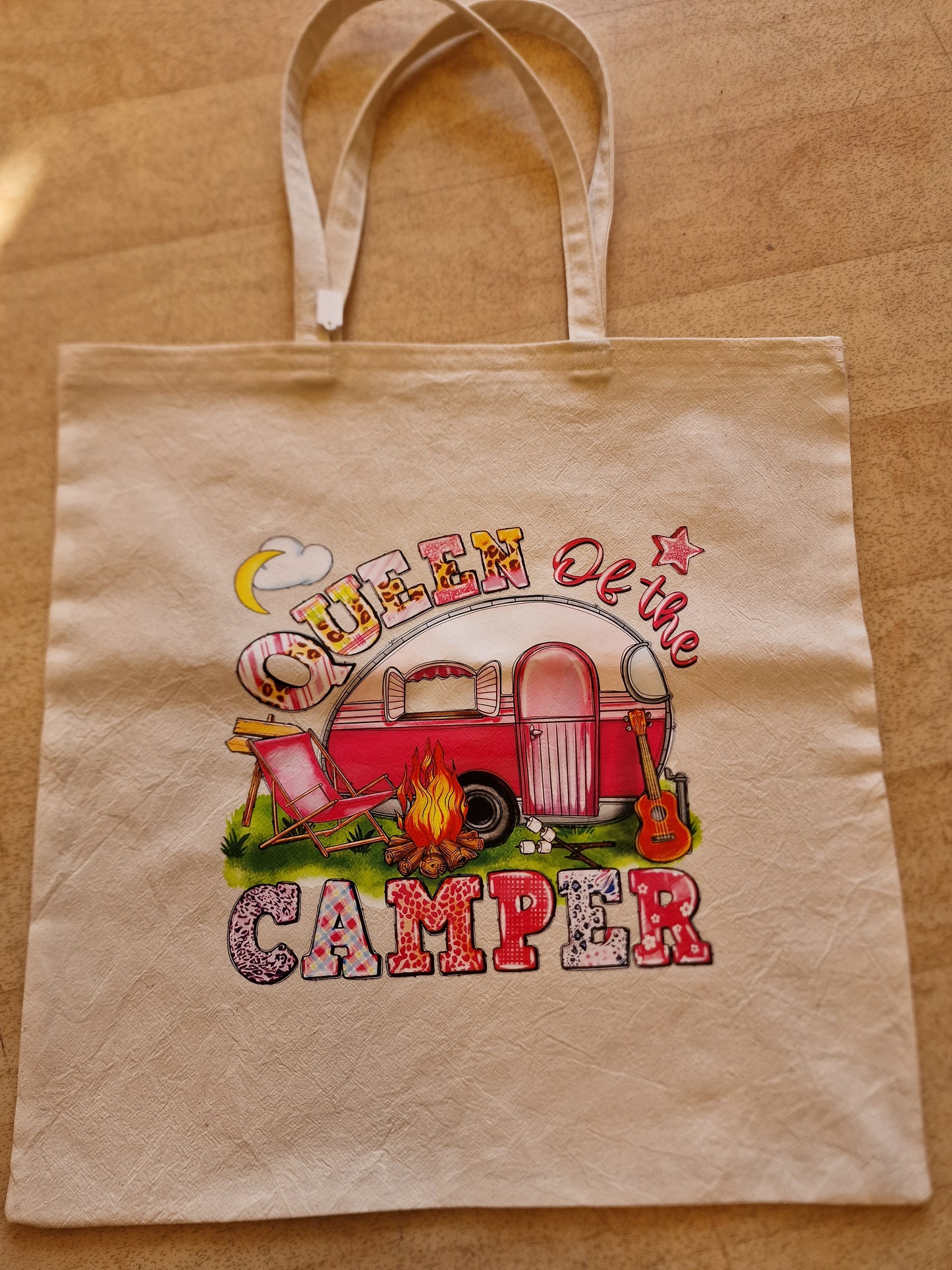 Handlenett. Queen of the camper.