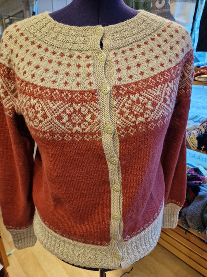 Konstanse kofte i alpaca fine