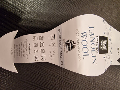 Genser i lanolin wool