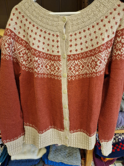 Konstanse kofte i alpaca fine