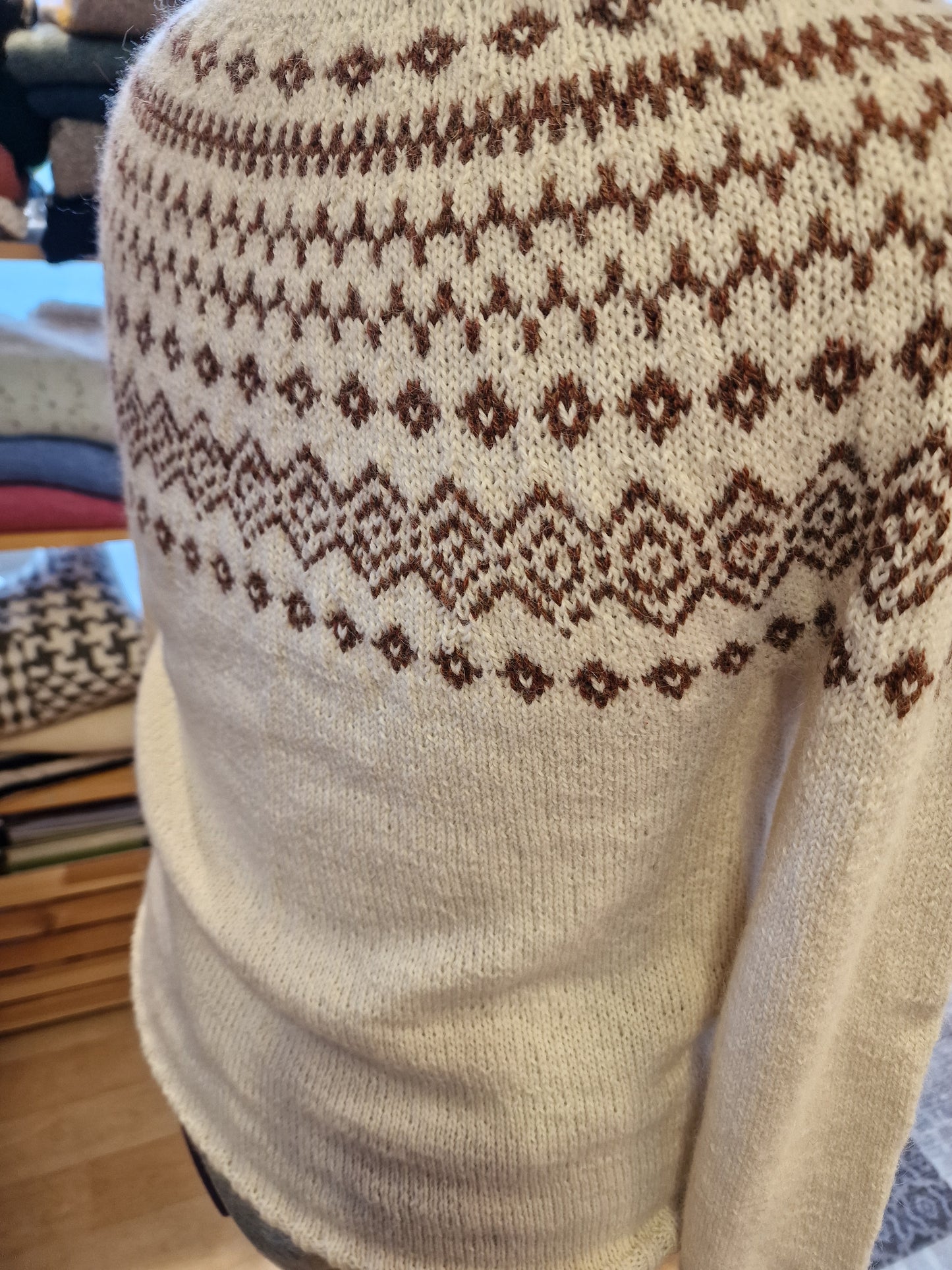 Genser i alpakka