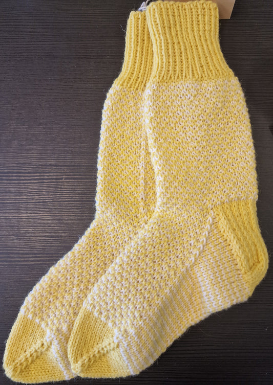 Lekre gule påskesokker
