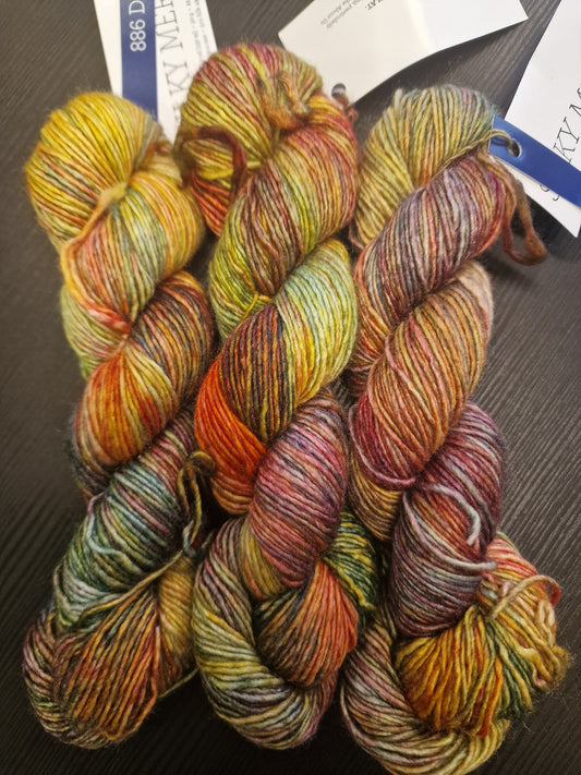 Malabrigo silky merino. Selges samlet