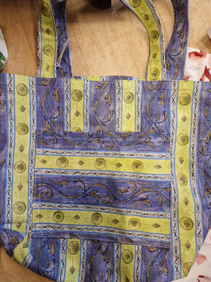 Store handlenett med lomme