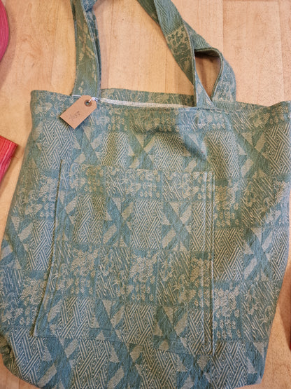 Store handlenett med lomme