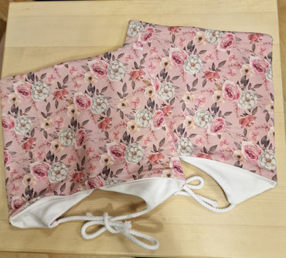 Firkant luer med blomster